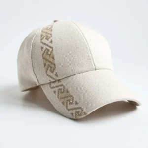 Бейсболка"Етно" вишивка (світлий беж)