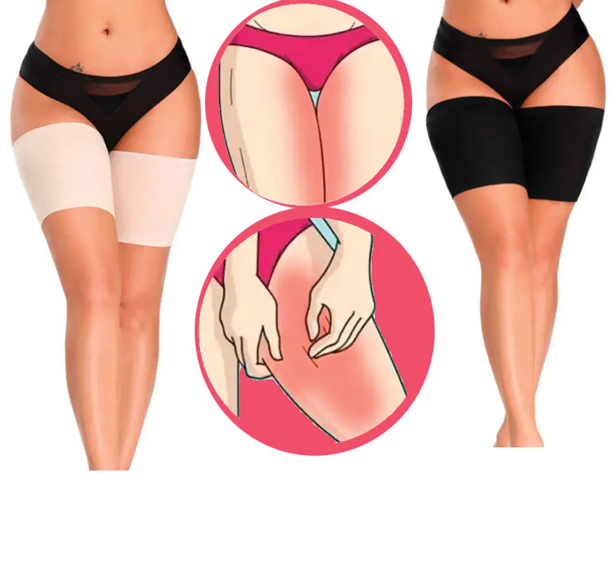 Бандалетки бежеві гладкі - Зображення 3