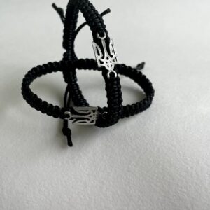 Браслет плетений "Герб" з кулоном 2