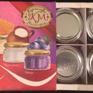 Набір скрабів “Лісові ягоди, Прополіс, Козяче молоко, Чорниця”