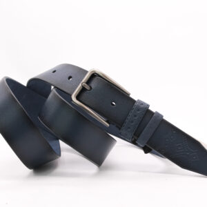 Ремінь синій "Тиснення"