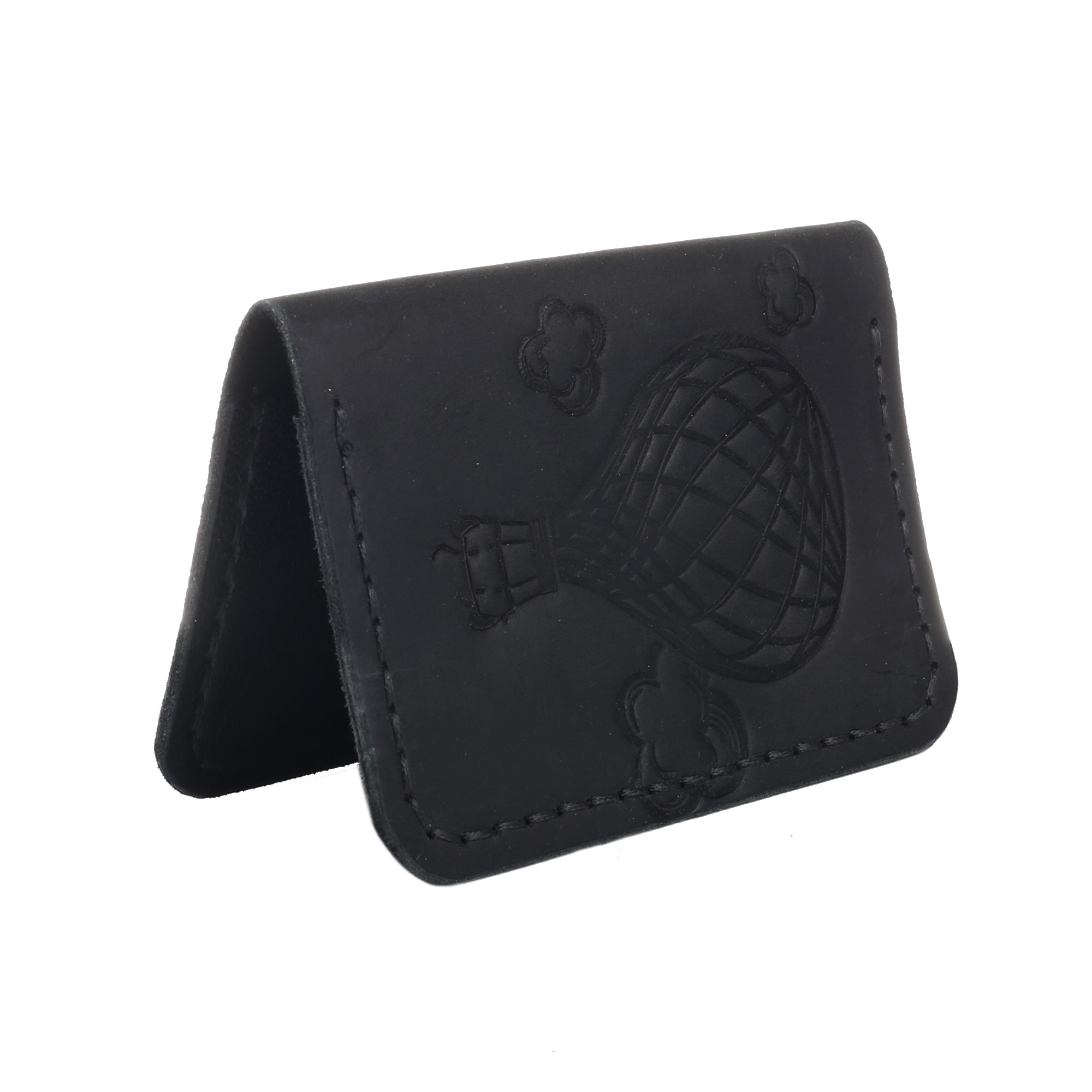 Обкладинка для документів(картхолдер) чорна "Куля" - Зображення 3