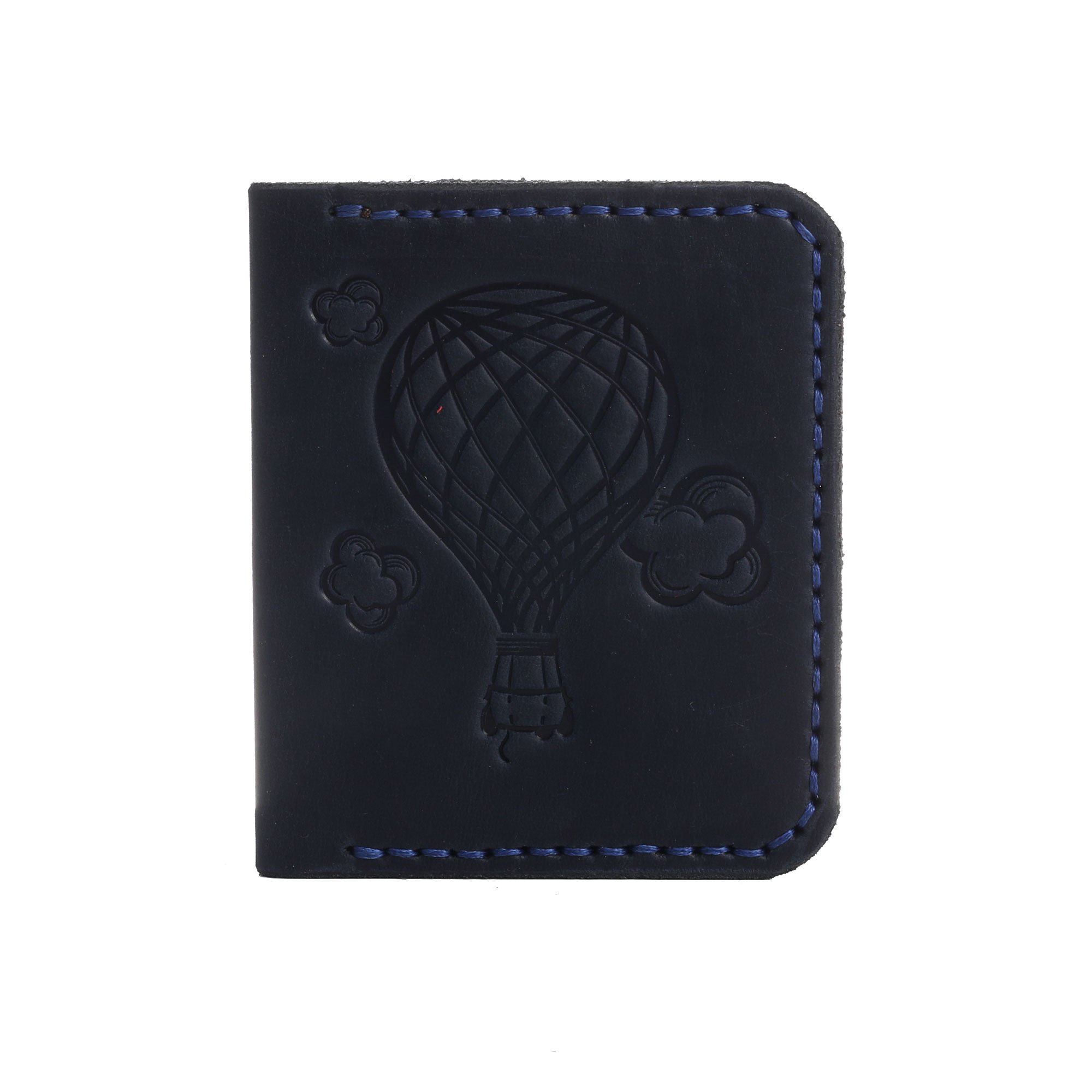 Обкладинка для документів(картхолдер) синя "Куля"