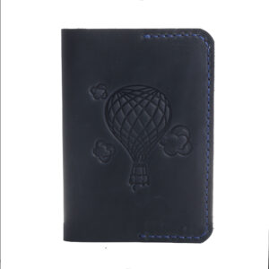 Обкладинка на паспорт "Куля" синя