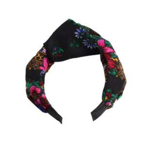 Етно обруч чорний