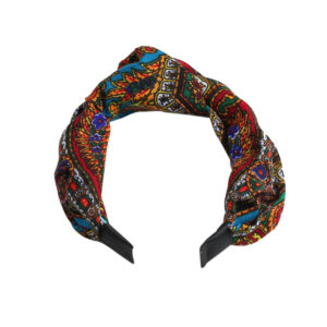 Етно обруч синій