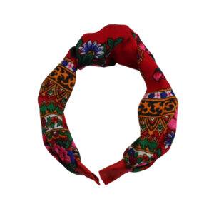 Етно обруч червоний