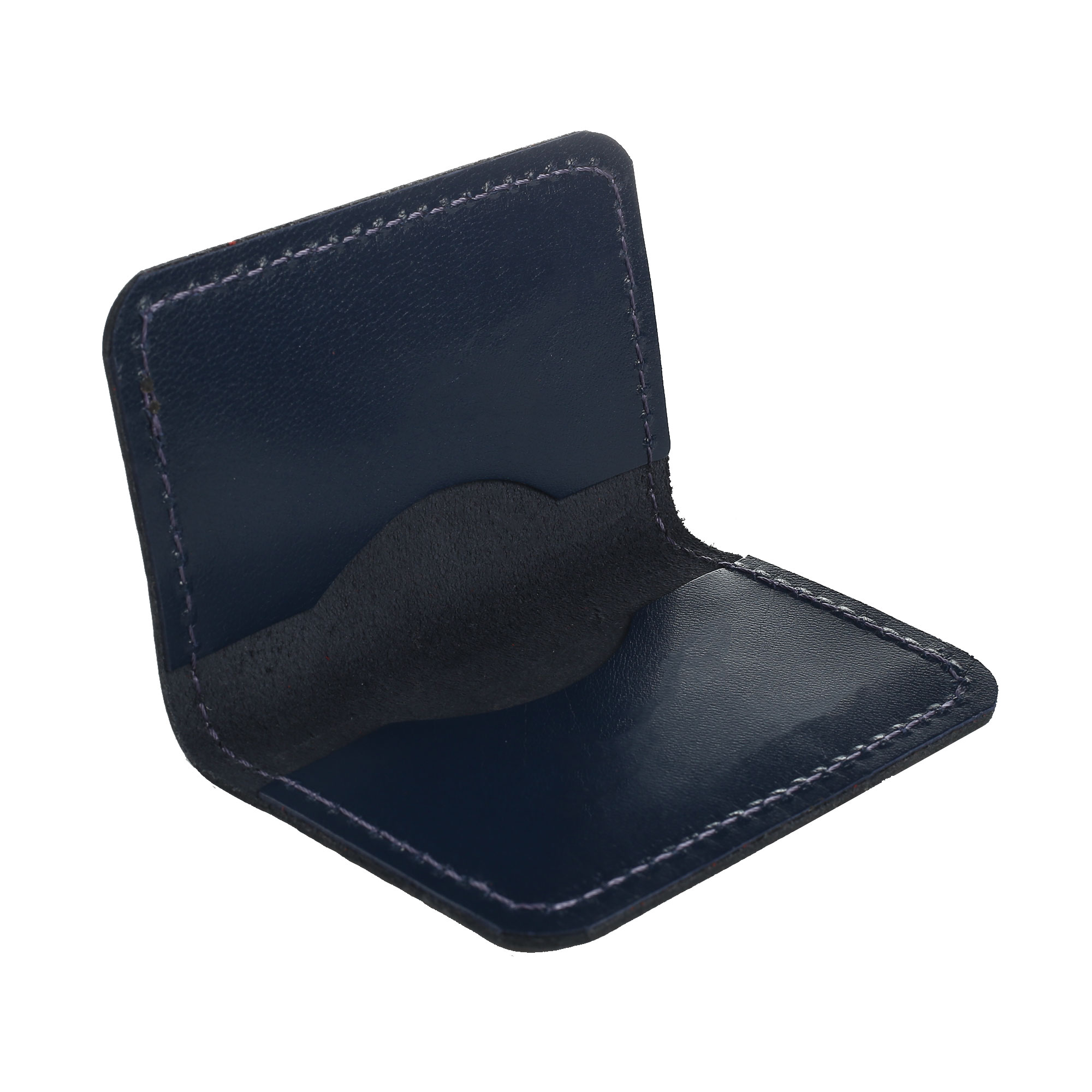 Обкладинка для документів (ID-паспорт) синя без тиснення - Зображення 2