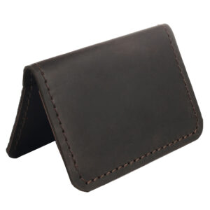 Обкладинка для документів (ID-паспорт)  коричнева без тиснення