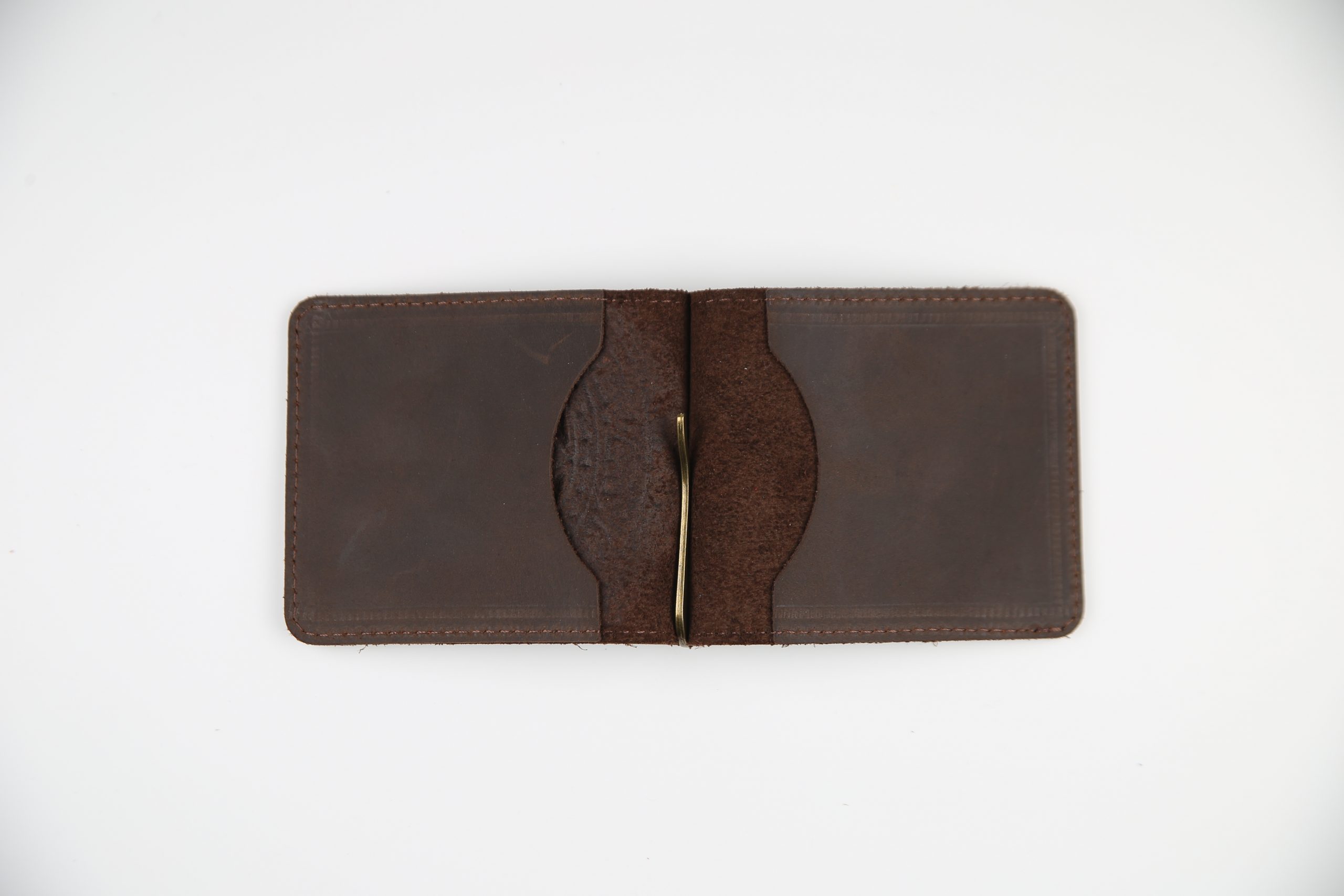 Зажим для грошей коричневий Сонце - Зображення 3