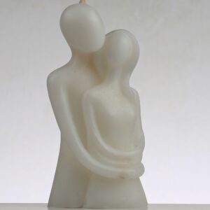 Свічка "Закохані" біла