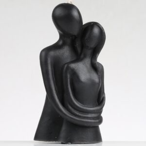 Свічка "Закохані" чорна