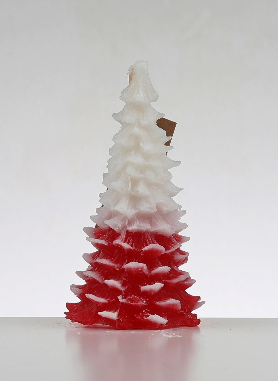 Свічка Ялинка червона