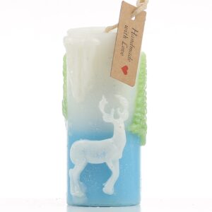 Свічка циліндр з цитрусовим ароматом