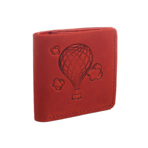 Гаманець складений червоний "Куля"