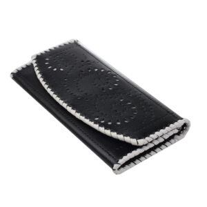 Гаманець лонгер “Візерунки”  чорно-білий 1