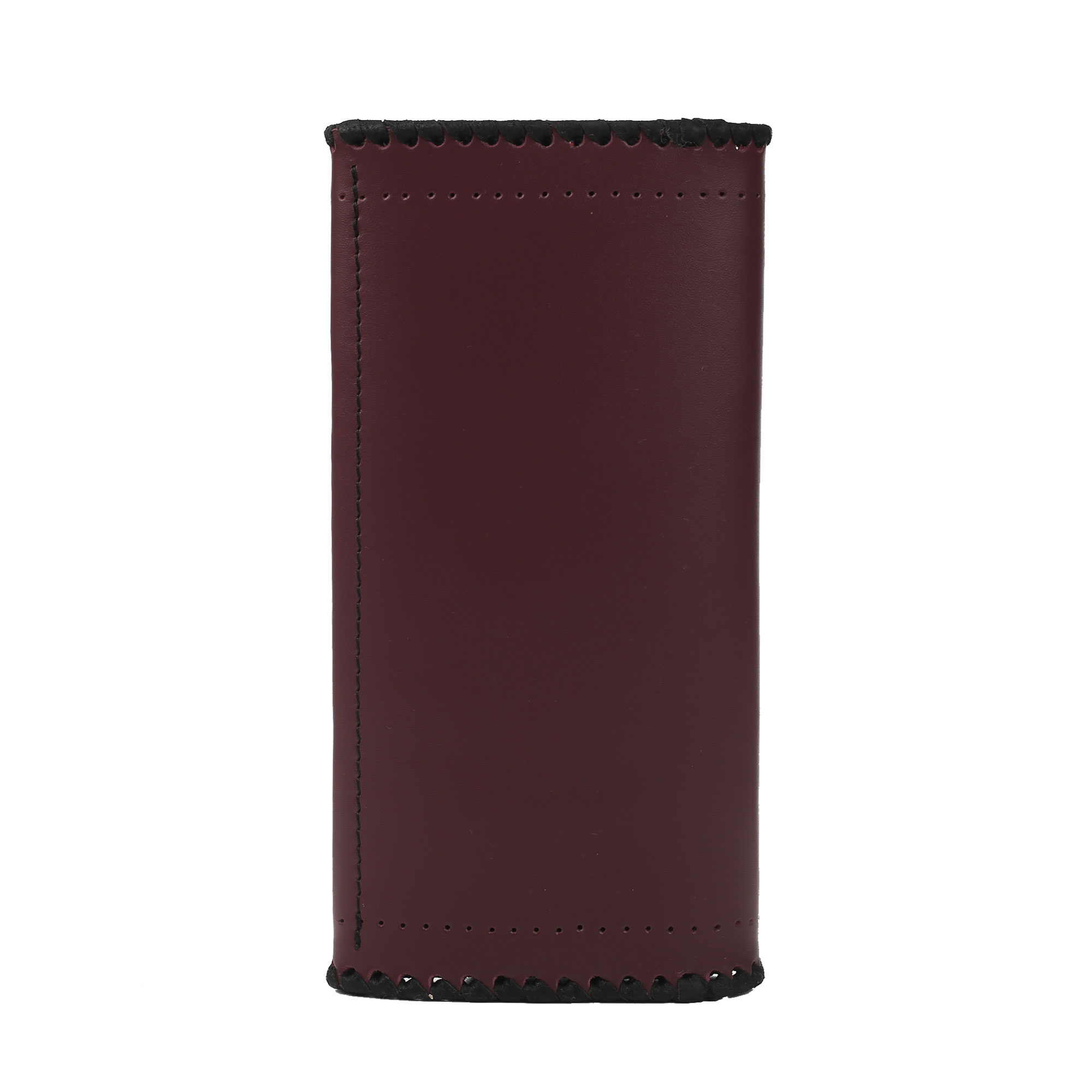 Гаманець лонгер “Візерунки” бордовий - Зображення 2