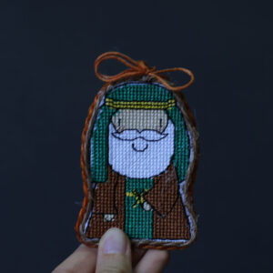 Іграшка новорічна вишита 87