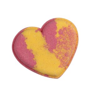 Бомбочка для ванни сердечко "Гранат та манго"