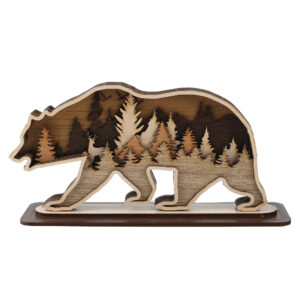 Статуетка дерев'яна "Ведмідь"