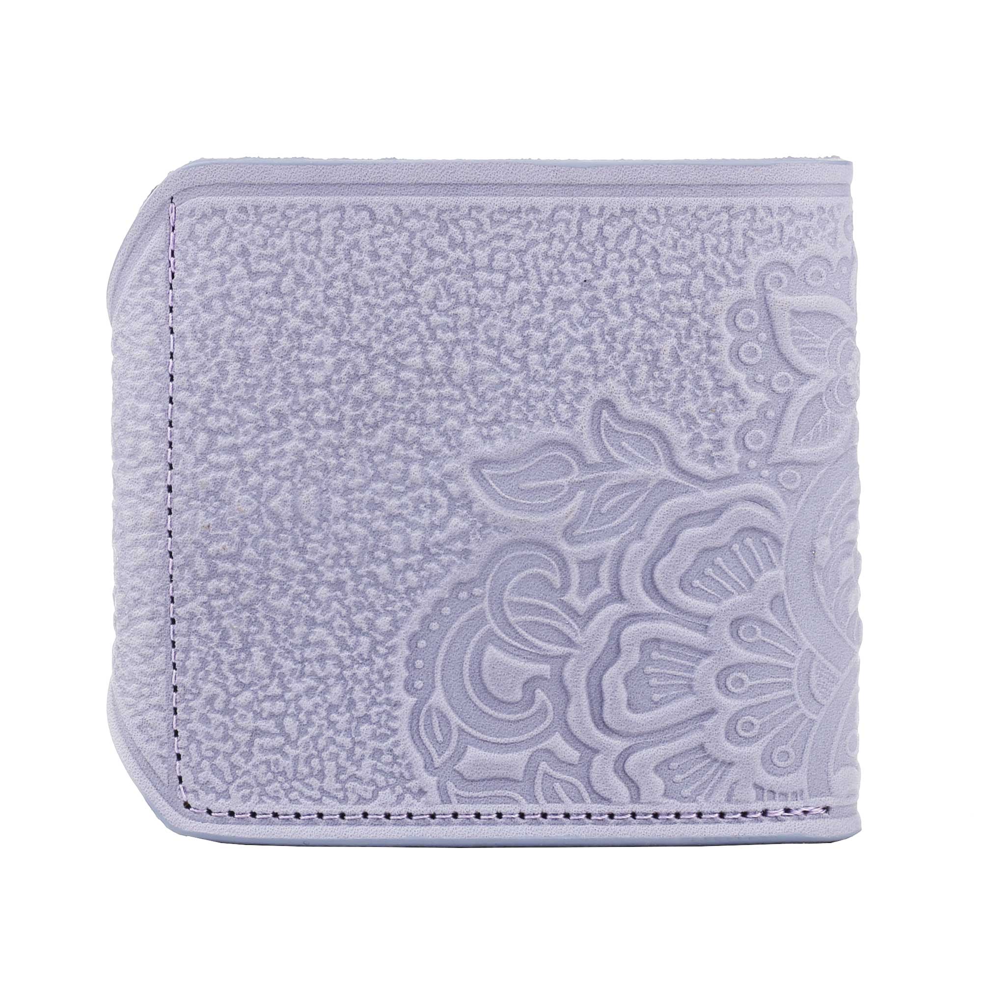 Гаманець з тисненням бузковий (квіти) - Зображення 3