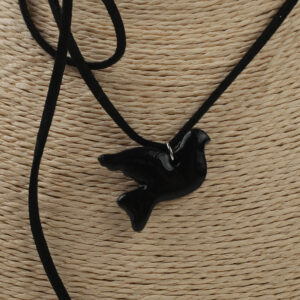 Підвіска “Горлиця” чорна
