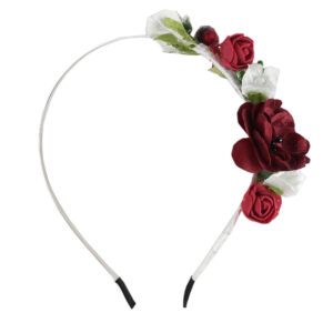 Віночок бордовий "Ніжність"