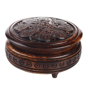 Шкатулка кругла (велика)