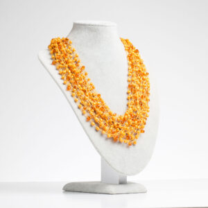 Кольє помаранчеве