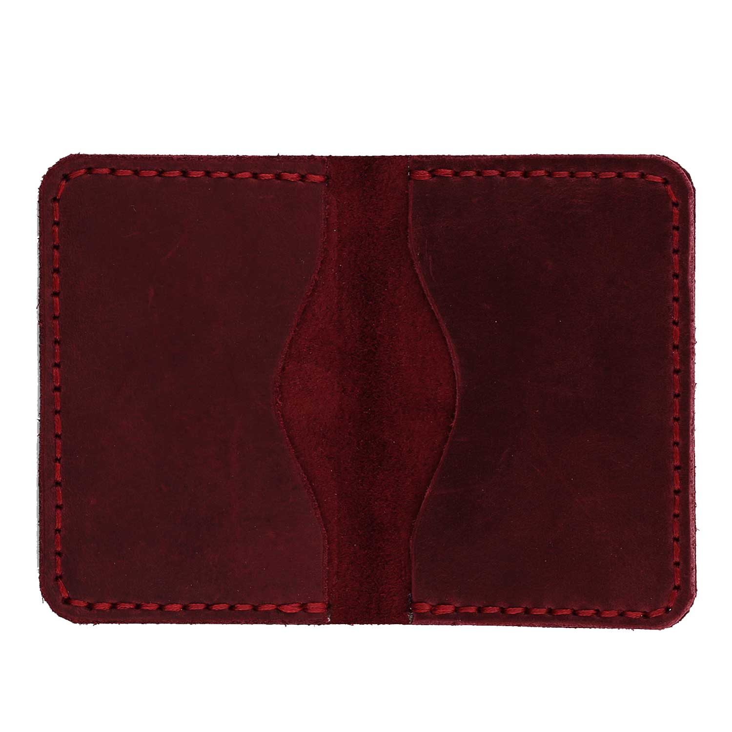Обкладинка для документів(картхолдер) бордова - Зображення 3