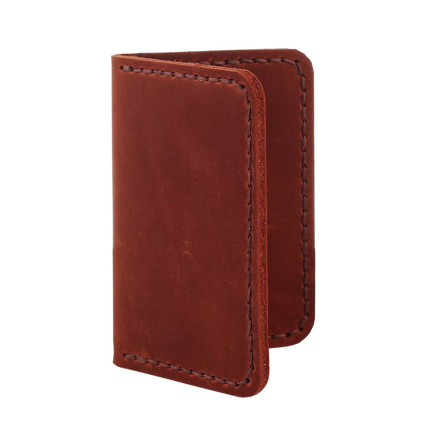 Обкладинка для документів(картхолдер) коньяк - Зображення 6
