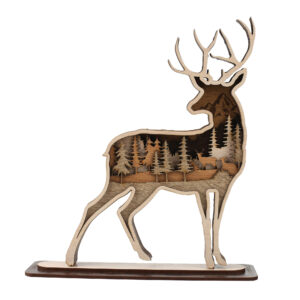 Статуетка дерев'яна "Олень"