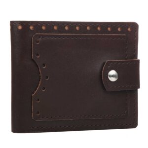Коричневий гаманець з кишенями