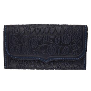 Гаманець " Маки" темно-синій