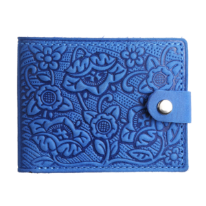 Гаманець  складений , маки, ультрамарин