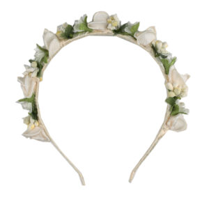 Віночок бежевий "Троянди"