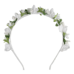 Віночок малий білий "Троянди"