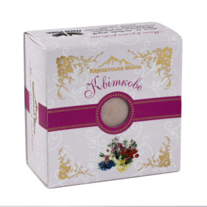 Елітне мило в подарунковій упаковці "Квіткове"