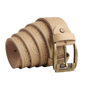 Ремінь Вязь, бежевий