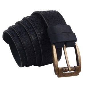 Ремінь синій "Орнамент"