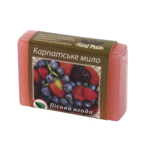 Карпатське мило "Лісова ягода"