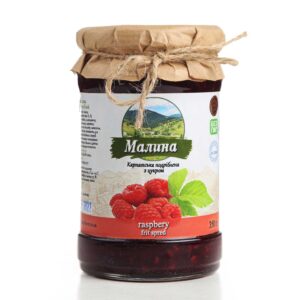 Малина карпатська подрібнена з цукром