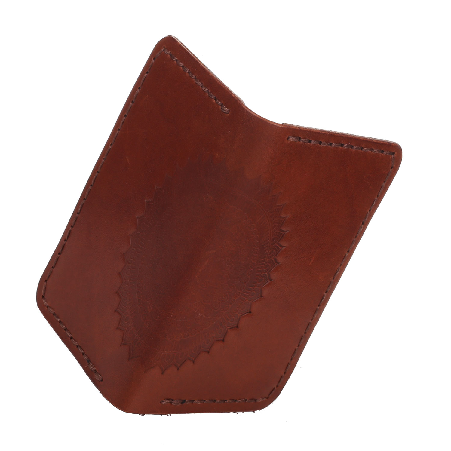 Обкладинка для документів(картхолдер) "Мандала" коньяк - Зображення 4