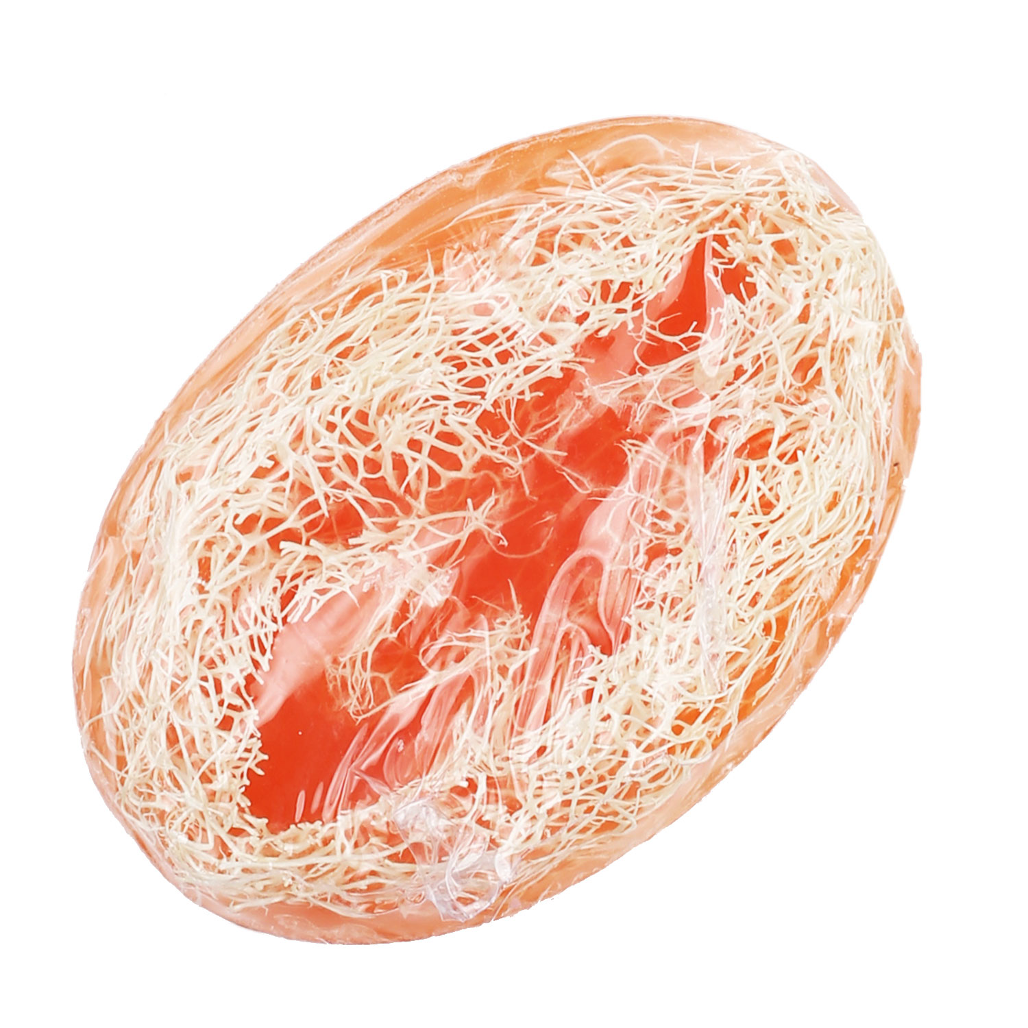 Масажне мило "Манго" з люфою - Зображення 3