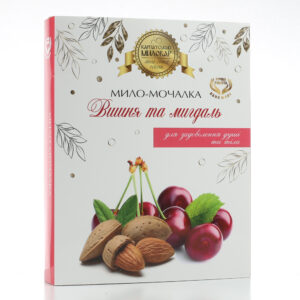 Мило-мочалка "Вишня та мигдаль"