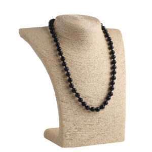 Намисто з шунгіту чорне