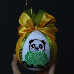 Іграшка новорічна вишита 33