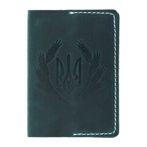 Обкладинка на паспорт "Наш бренд" герб морської хвилі