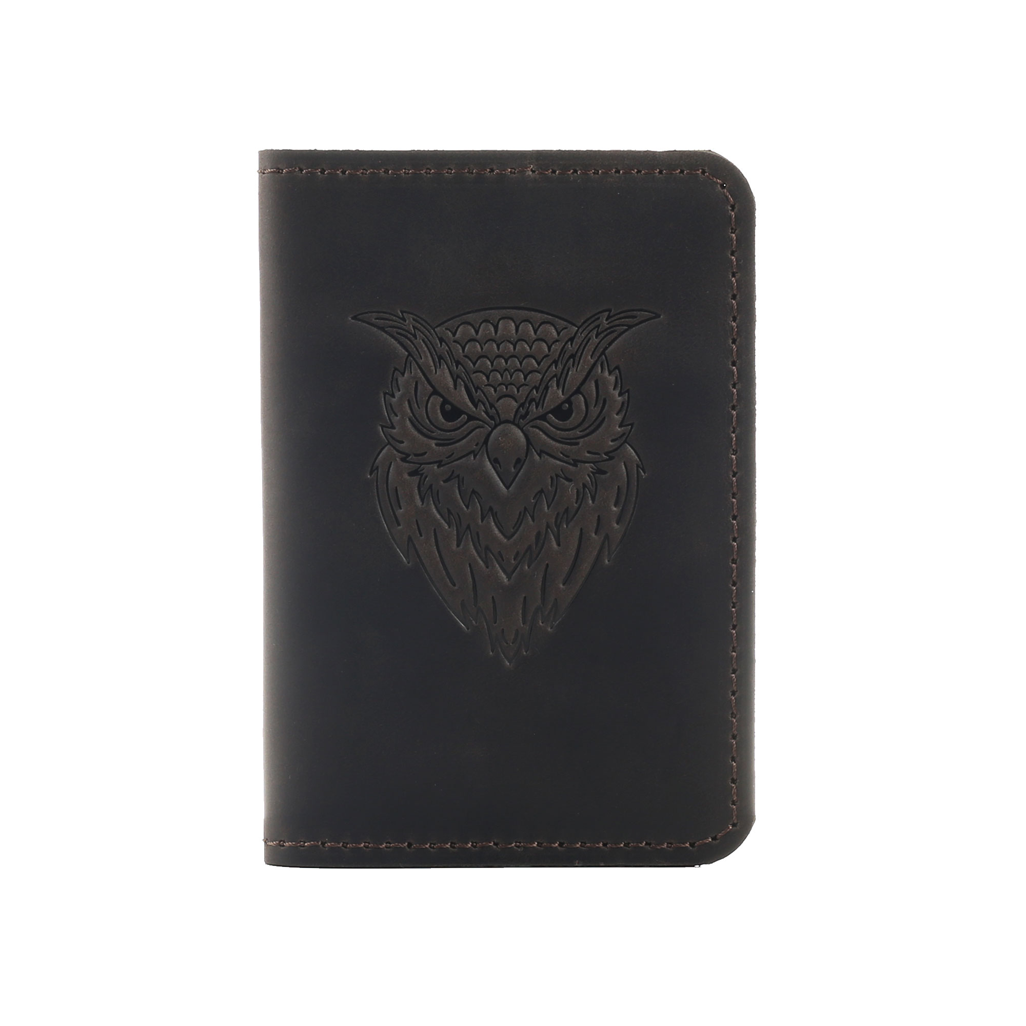 Обкладинка на паспорт коричнева “Сова” - Зображення 3