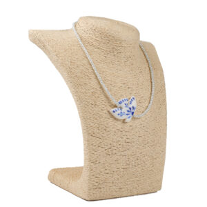 Ластівка з перлинками "Синенька квіточка"